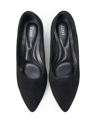 Zizzi Wide fit - Pumps i mocka, Black, Packshot image number 2