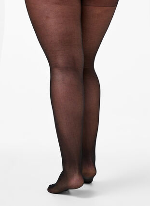 Zizzi  Tights i 40 denier med lätt kompression, Black, Model image number 1