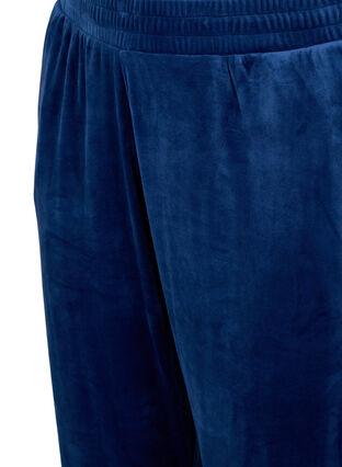 Zizzi Homewear byxor, Insignia Blue, Packshot image number 2