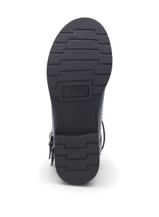 Zizzi Wide fit - Ankelboots med nitar, Black, Packshot image number 5