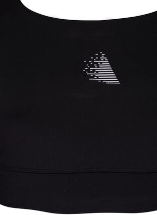 Zizzi Sport-bh med racerback, Black, Packshot image number 2