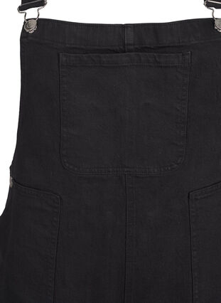 Zizzi Denim overaller, Black, Packshot image number 2