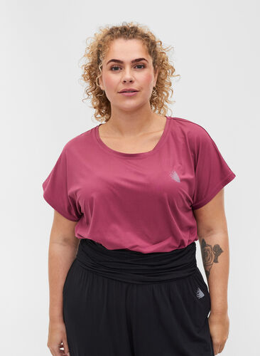 Zizzi T-shirt, Violet Quartz, Model image number 0