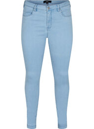 Super slim Amy jeans med hög midja, Ex Lt Blue, Packshot