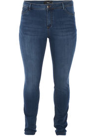 Extra slim Amy jeans med hög midja