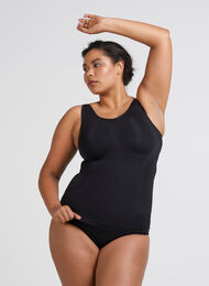 Shapeweartopp med breda remmar, Black, Model