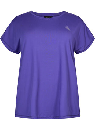 Zizzi Kortärmad t-shirt för träning, Liberty, Packshot image number 0