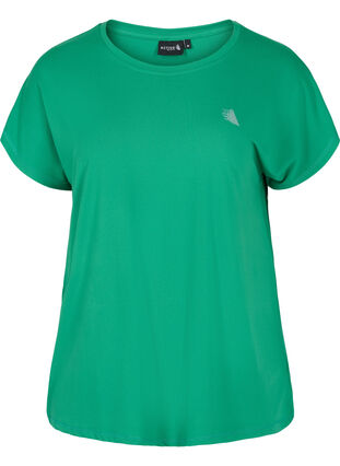 Zizzi T-shirt, Jolly Green, Packshot image number 0