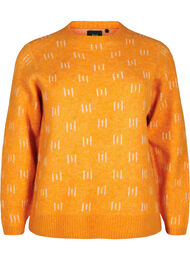 Mönstrad pullover, Yam Birch Comb