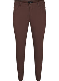 Slim fit byxor med fickor, Chocolate Martini