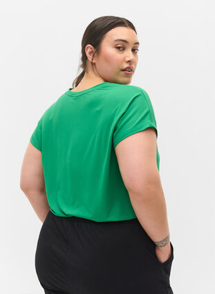Zizzi T-shirt, Jolly Green, Model image number 1