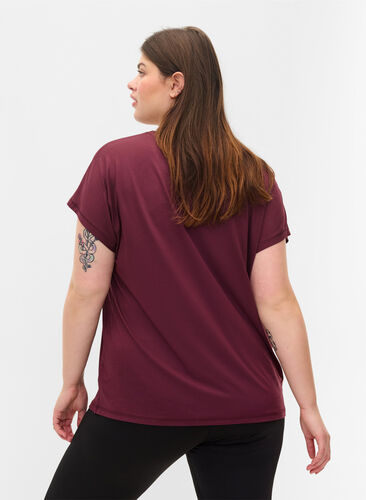 Zizzi T-shirt, Fig, Model image number 1