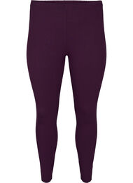 Basic leggings i viskos, Potent Purple