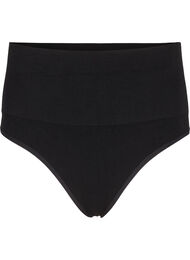 Sömlös G-string med normal midja, Black