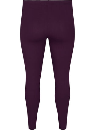 Zizzi Basleggings i viskos, Potent Purple, Packshot image number 1