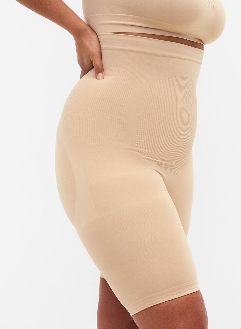 Seamless Shapewear Shorts med Hög-Midja – Sassy Girl