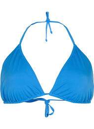 Enfärgad triangel-bikinitopp, Nebulas Blue, Packshot
