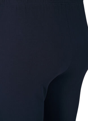 Zizzi Leggings i bomull med foder, Night Sky, Packshot image number 3